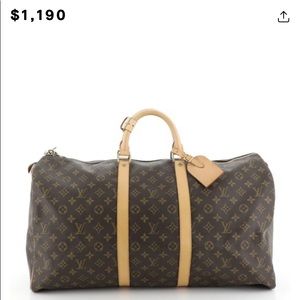 Louis Vuitton keep all
